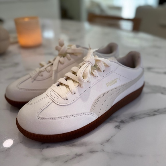 PUMA - Women’s leather sneaker size 8 - Alpine Snow - Picture 5 of 8